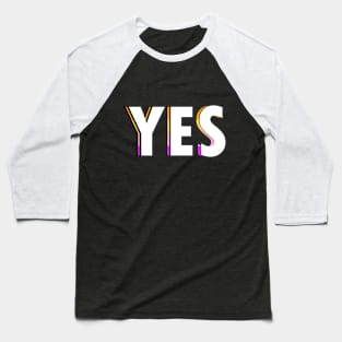 Trixic Yes Baseball T-Shirt